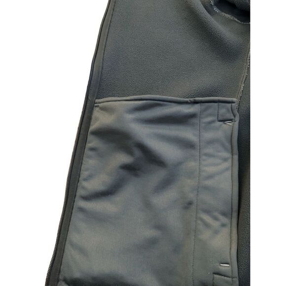 Vintage The North Face Womens Size XL Full Zip Heathered Gray Sweater/Jacket - Picture 7 of 7